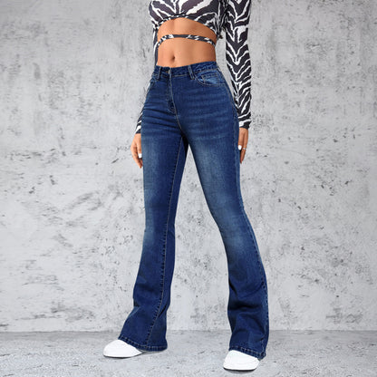 Damen Flared Jeans im eleganten Schnitt mit hohem Bund Stalluxe