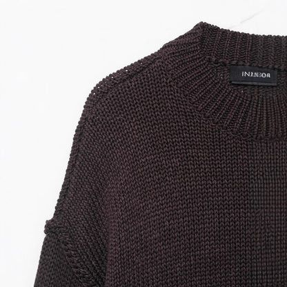 Damen bequemer Strickpullover mit Rundhalsausschnitt und lässigem Schnitt Stalluxe
