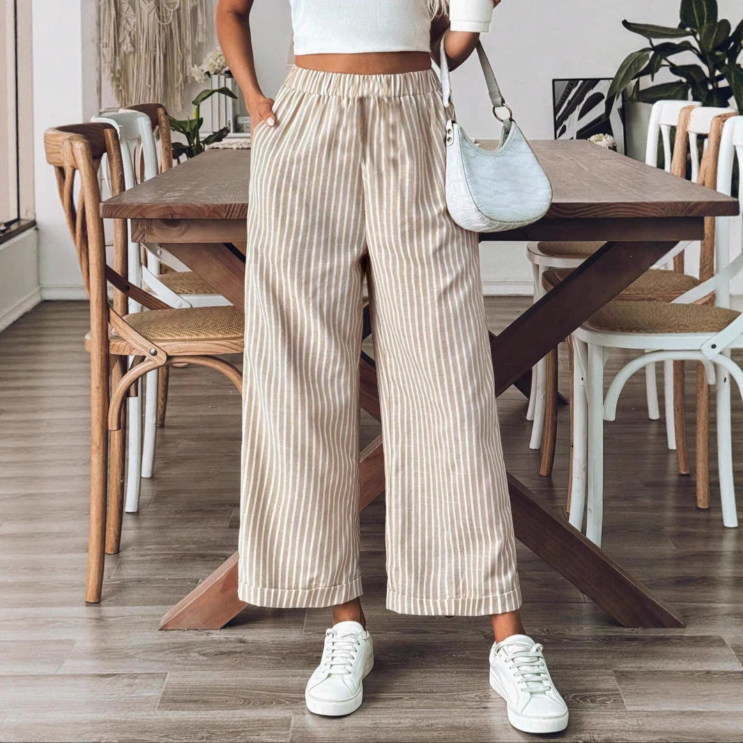 Damen weite Strickhose Stalluxe