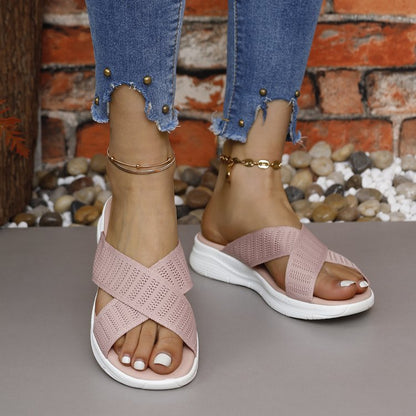 Damen Bequeme Strand-Sandalen Stalluxe