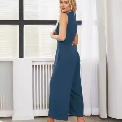 Damen Wickelkleid mit eleganter Taillierung und unifarem Design Stalluxe