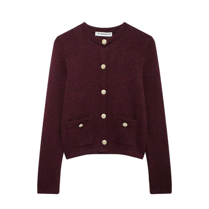 Damen modischer Strickjacke Stalluxe