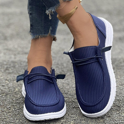 Damen Slip-On Freizeitschuhe mit rutschfester Sohle und atmungsaktivem Obermaterial Stalluxe