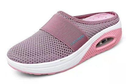 Damen Komfortable Slip-On Clogs mit atmungsaktiver Netzstruktur und gepolsterter Sohle Stalluxe