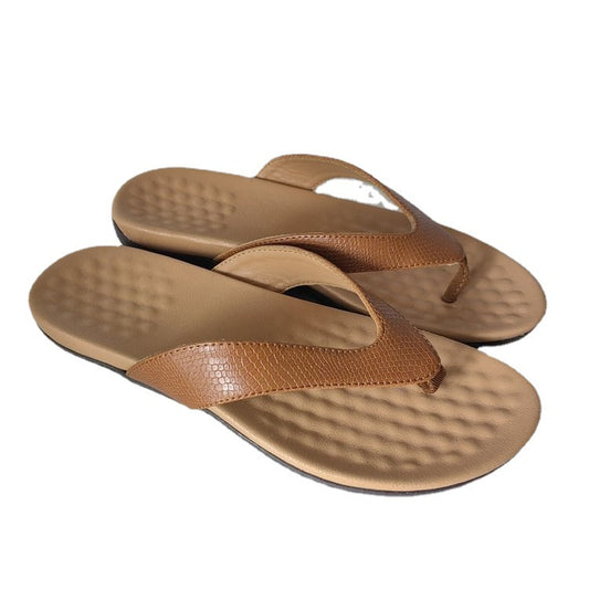 Damen Bequeme Flip-Flops mit rutschfester Sohle und anatomischem Fußbett Stalluxe