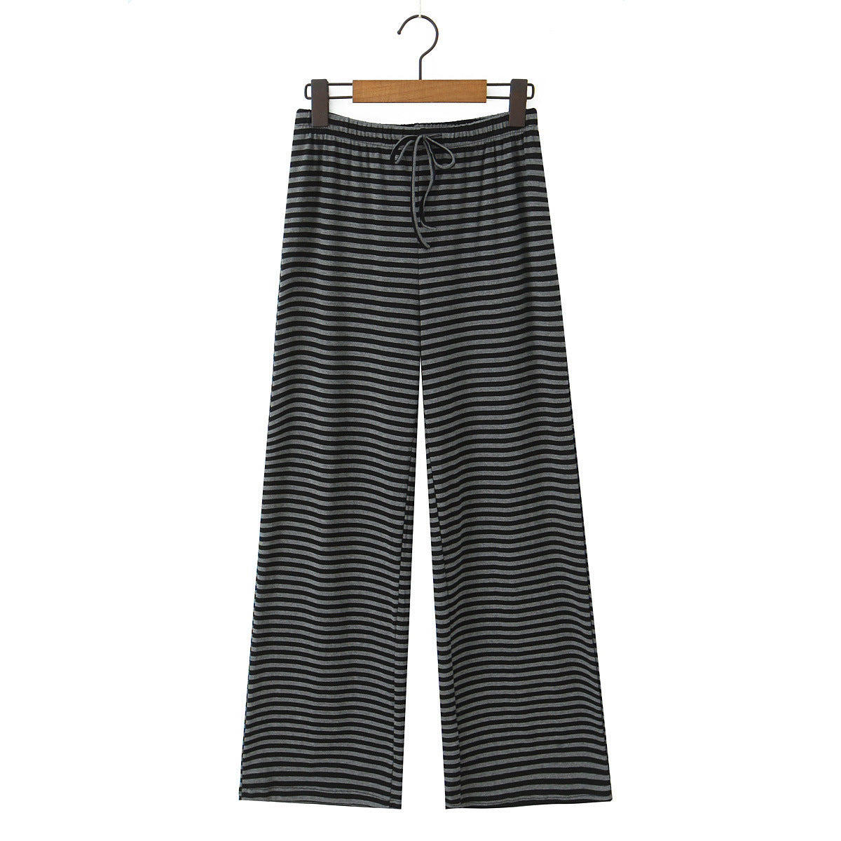 Damen Weite Streifenhose mit elastischem Bund Stalluxe