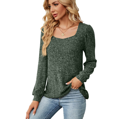Damen bequemer Pullover mit strukturiertem Feinstrick und weitem Ausschnitt Stalluxe