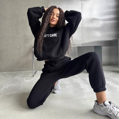 Damen Oversized Sweatshirt mit prägnantem Schriftzug Stalluxe