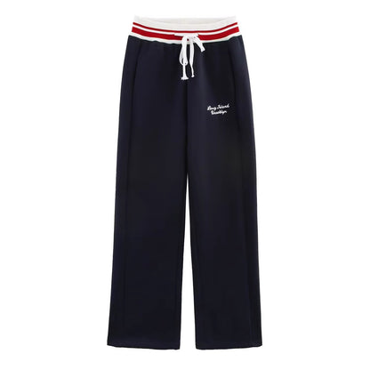 Damen Sportliche Freizeithose mit elastischem Bund und seitlichen Taschen Stalluxe