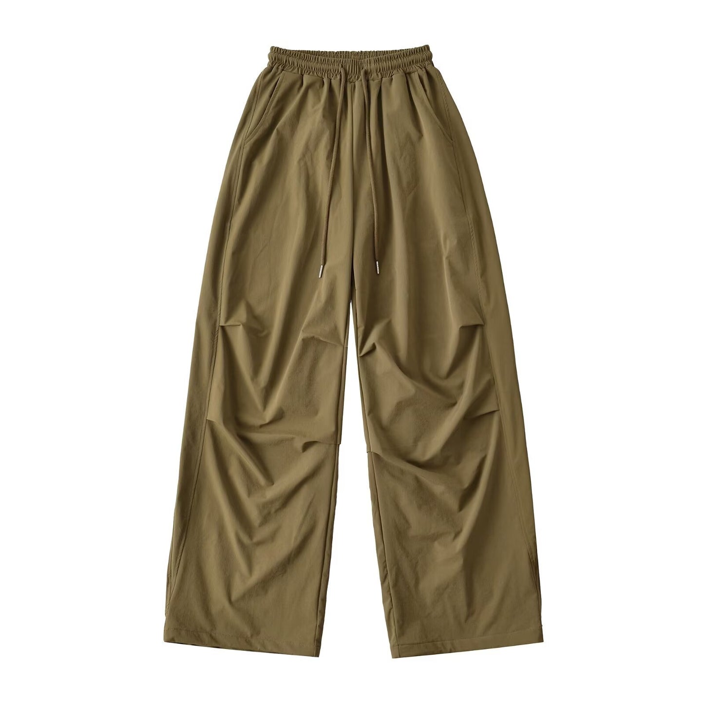 Damen weite Freizeithose mit elastischem Bund und praktischen Seitentaschen Stalluxe
