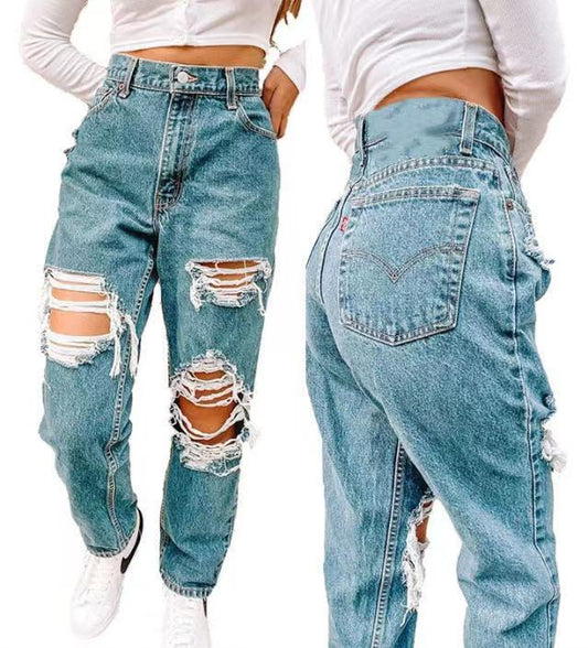 Damen destroyed Jeans Stalluxe