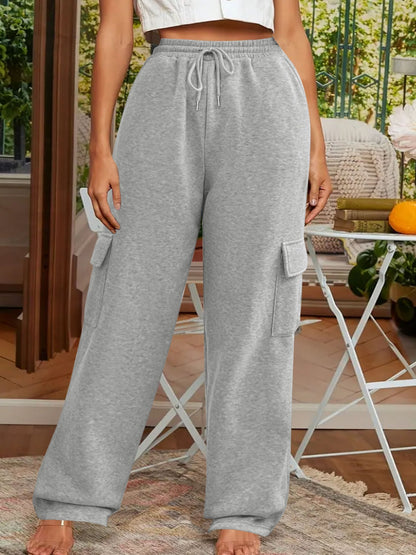 Damen Komfortable Freizeithose mit praktischen Taschen Stalluxe