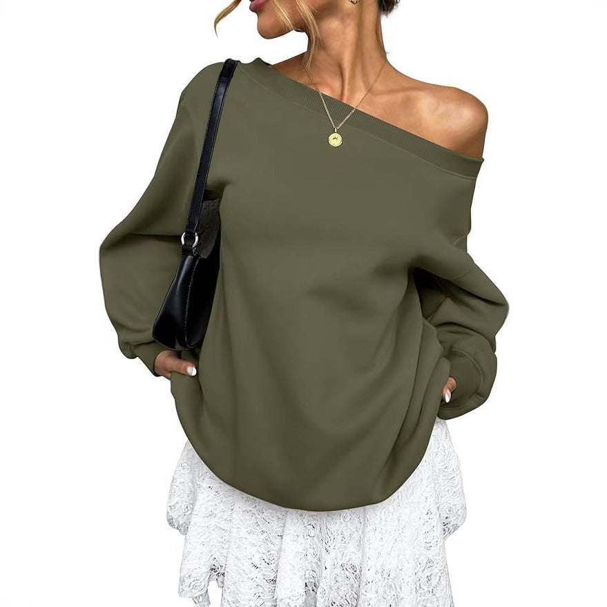 Damen Oversized Sweatshirt Stalluxe