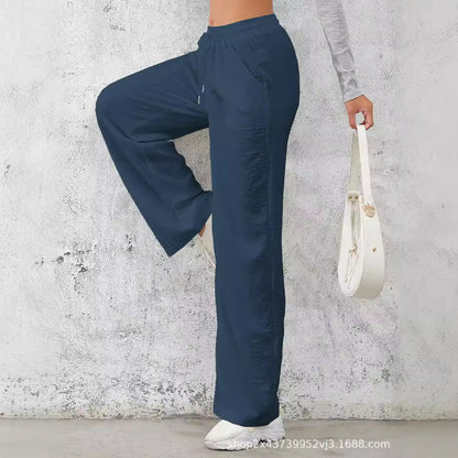Damen Weitgeschnittene Freizeithose Stalluxe
