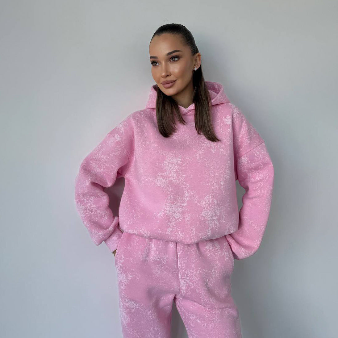 Damen Sportives Set mit lässigem Hoodie und bequemen Jogginghosen Stalluxe