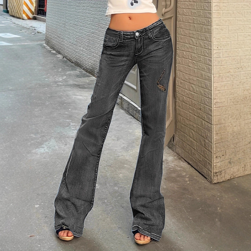 Damen Bootcut Jeans mit stylischem Destroyed-Design Stalluxe