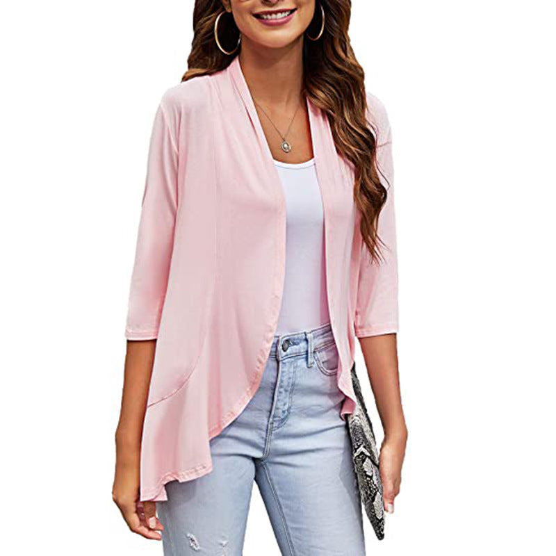 Damen Cardigan mit offenem Frontdesign und praktischen Taschen Stalluxe