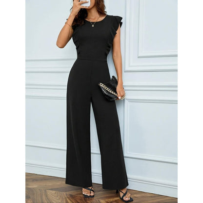 Damen Overall mit Rüschendetail Stalluxe