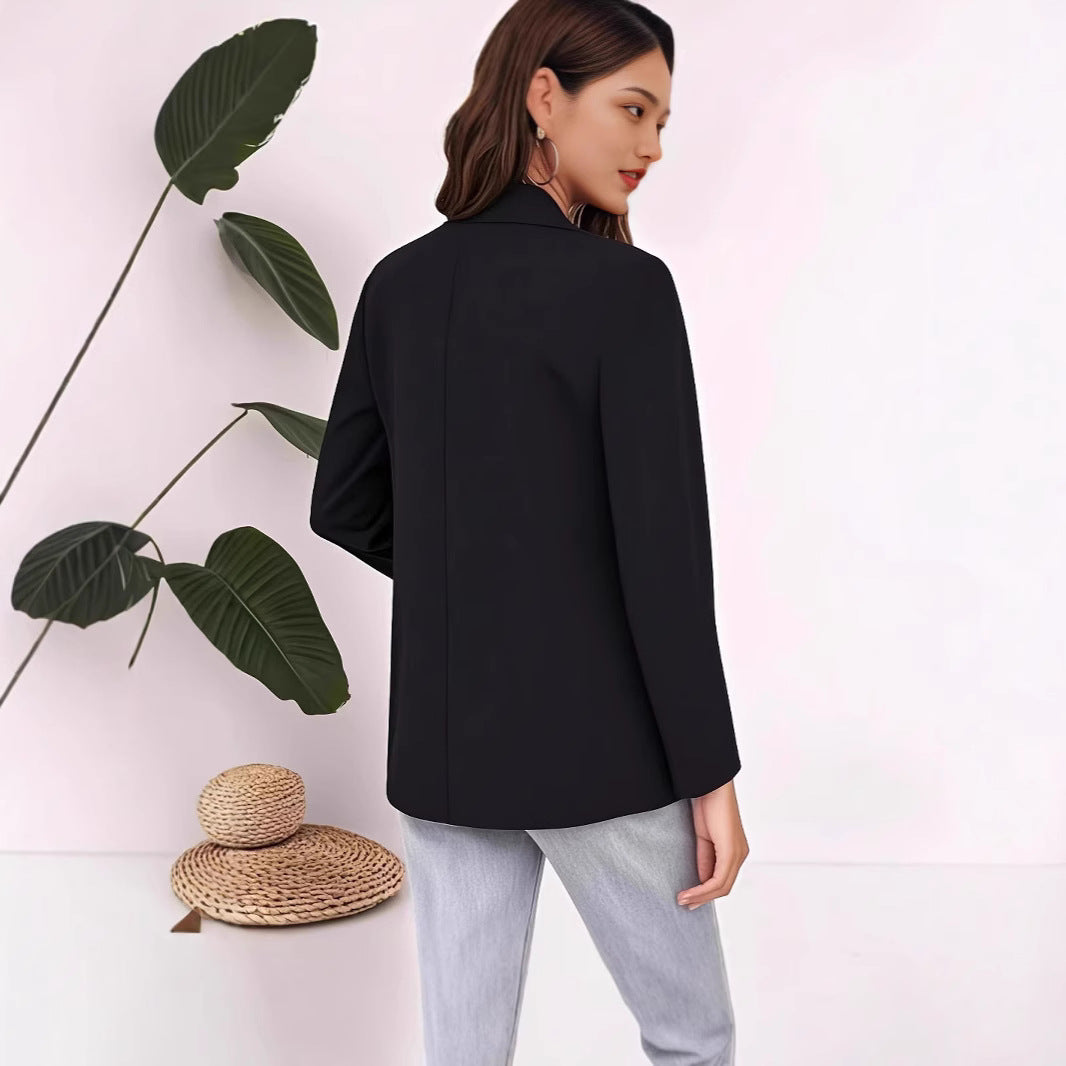 Damen Eleganter Blazer mit lässigem Schnitt und praktischen Taschen Stalluxe