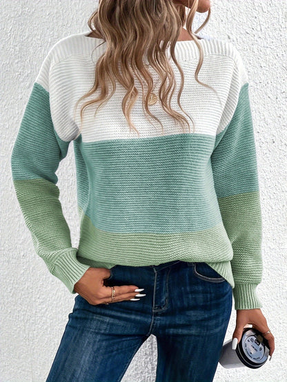 Damen Trendiger Oversize-Pullover Stalluxe