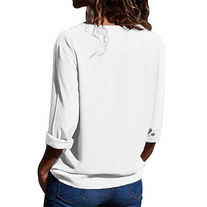 Damen Bluse mit modernem Kragen Stalluxe