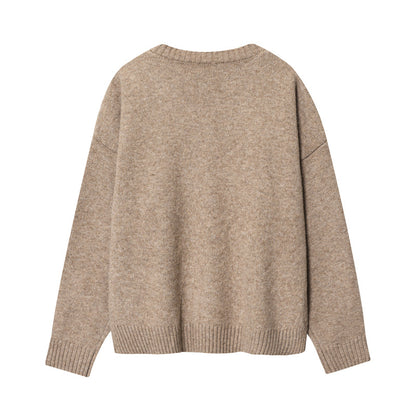 Damen V-Ausschnitt Pullover Stalluxe