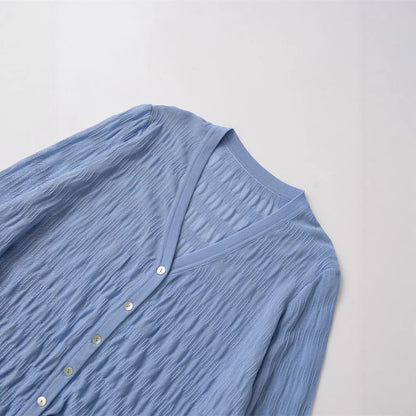 Damen Strickjacke mit weiten Ärmeln und Knopfdetails Stalluxe