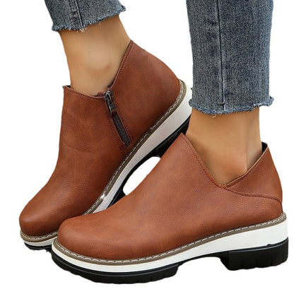 Damen Komfortable Clogs mit elegantem Reißverschluss und rutschfester Sohle Stalluxe