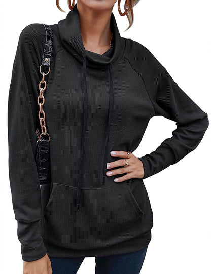 Damen modischer Kapuzensweater mit praktischen Taschen und ergonomischem Schnitt Stalluxe