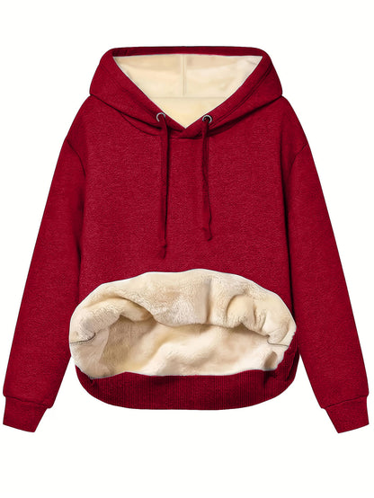 Damen Hoodie mit kuscheligem Innenfutter und modernem Schnitt Stalluxe