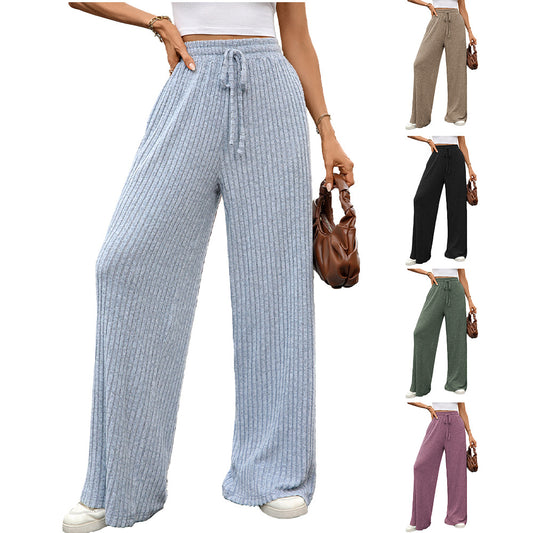 Damen weite Ripp-Pants Stalluxe