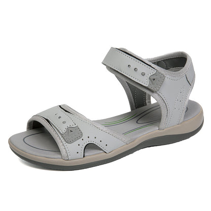Damen Outdoor-Sandalen mit verstellbaren Riemen und ergonomischem Fußbett Stalluxe