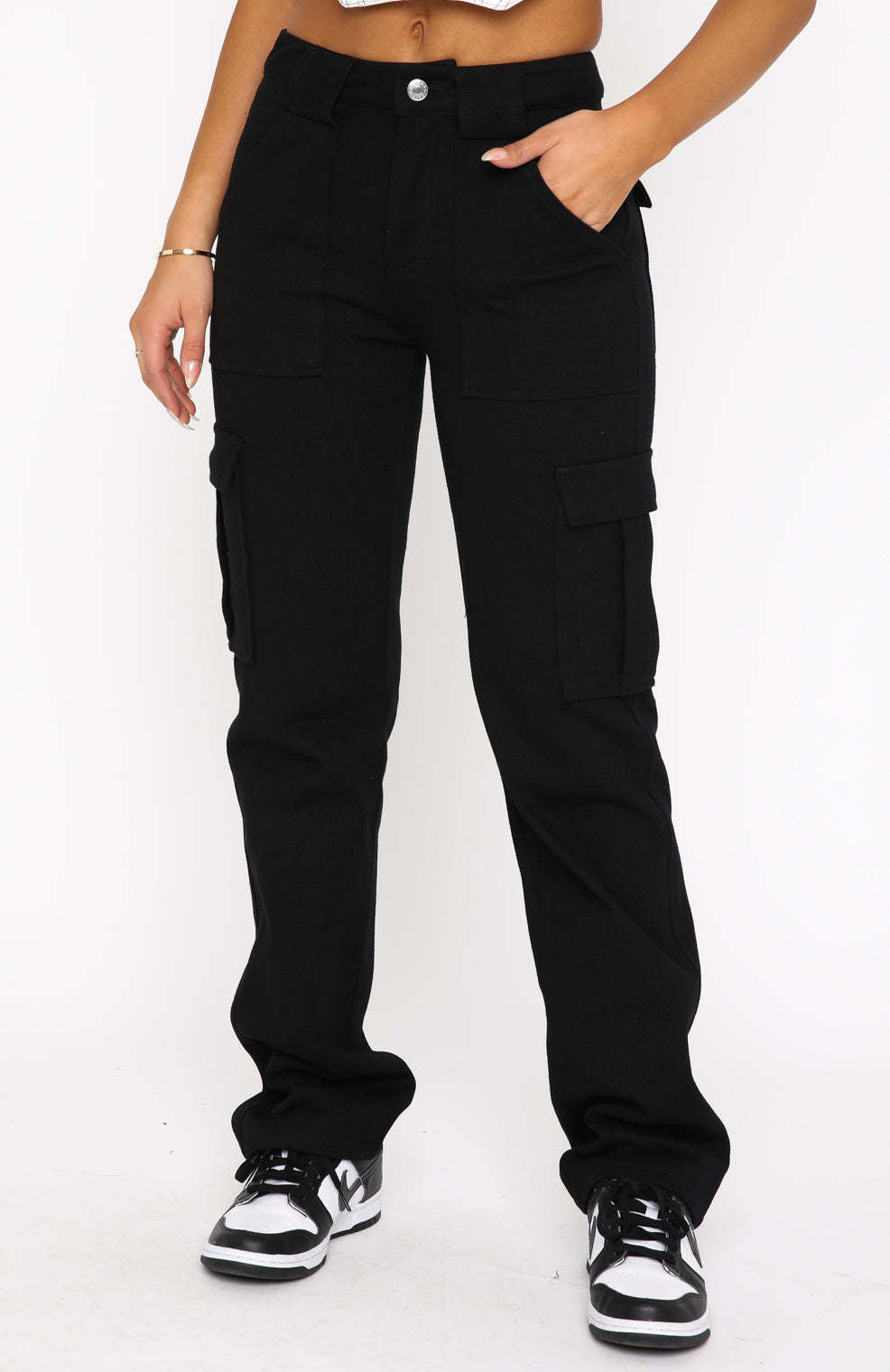 Damen Cargo-Hose im urbanen Stil mit funktionalen Taschen Stalluxe