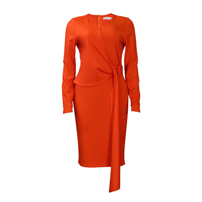 Damen Wickelkleid mit elegantem Taillenband und raffinierter Silhouette Stalluxe