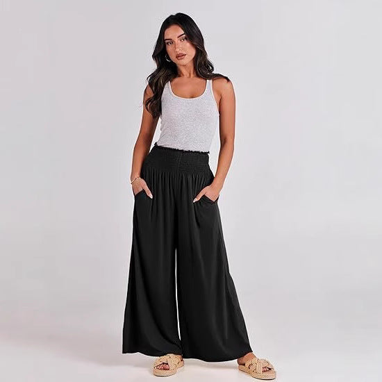 Damen Weite Sommerhose Stalluxe