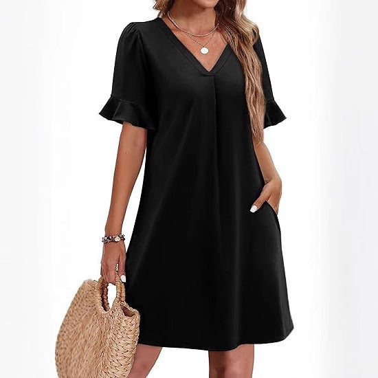 Damen Freizeitleinenkleid Stalluxe