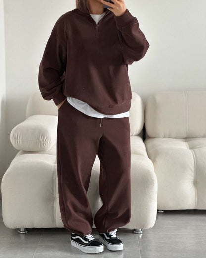 Damen lässiger Hoodie und Jogginghose Stalluxe