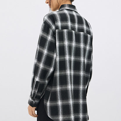 Damen Karoshemd mit lässigem Schnitt und soften Stoff Stalluxe