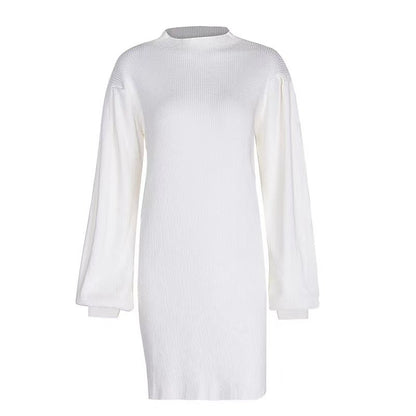 Damen Strickkleid im modernen Rippdesign Stalluxe
