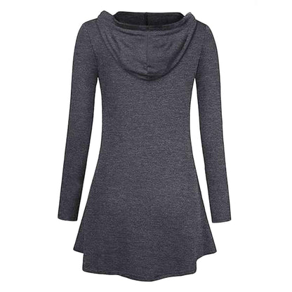 Damen Kapuzenjacke mit Reißverschluss und Seitentaschen Stalluxe