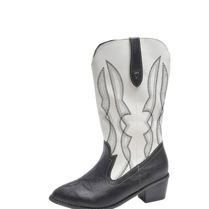 Damen Cowboystiefel mit elegantem Stitching Stalluxe