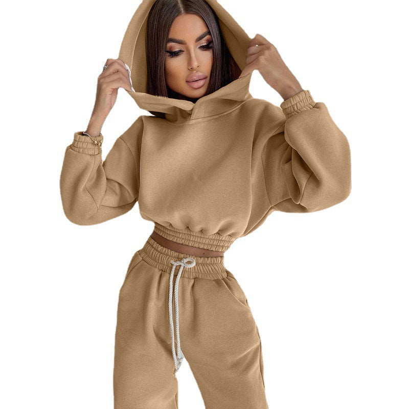 Damen lässiges Hoodie- und Jogginghose-Set mit stylischem Oversized-Schnitt Stalluxe