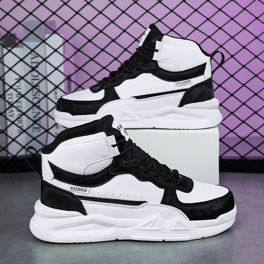 Damen Sportliche High-Top Sneakers mit modischem Farbenspiel Stalluxe