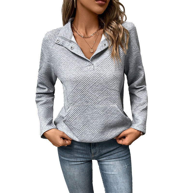 Damen Pullover mit strukturiertem Design und Kapuze Stalluxe