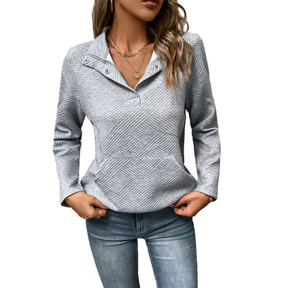 Damen Pullover mit strukturiertem Design und Kapuze Stalluxe