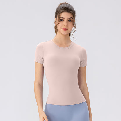 Damen Sportliches Kurzarm Funktionsshirt Stalluxe