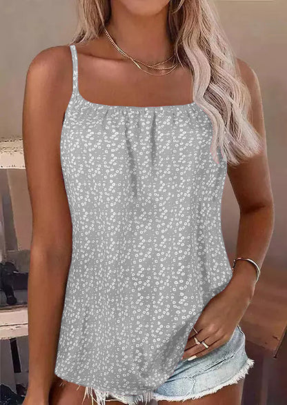 Damen Blumendesign Trägertop Stalluxe