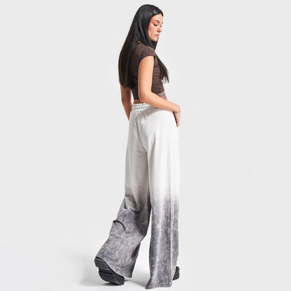 Damen Weitgeschnittene Freizeithose mit einzigartigem Ombre-Effekt Stalluxe