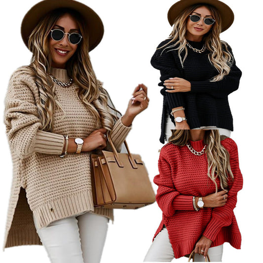 Damen Kuscheliger Strickpullover im lässigen Oversize-Schnitt Stalluxe