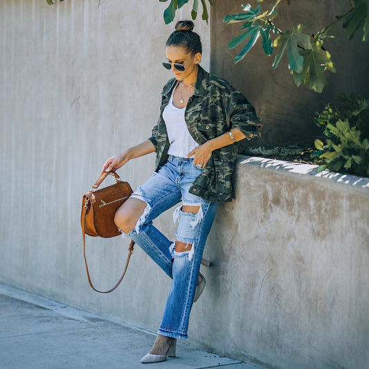 Damen destroyed Jeans Stalluxe